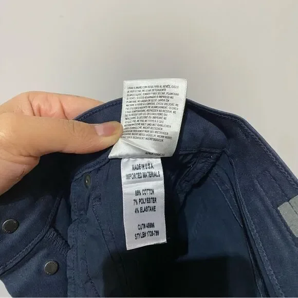 NWOT Citizens Of Humanity Olivia High Rise Slim Ankle Coated Jeans - Picture 10 of 10